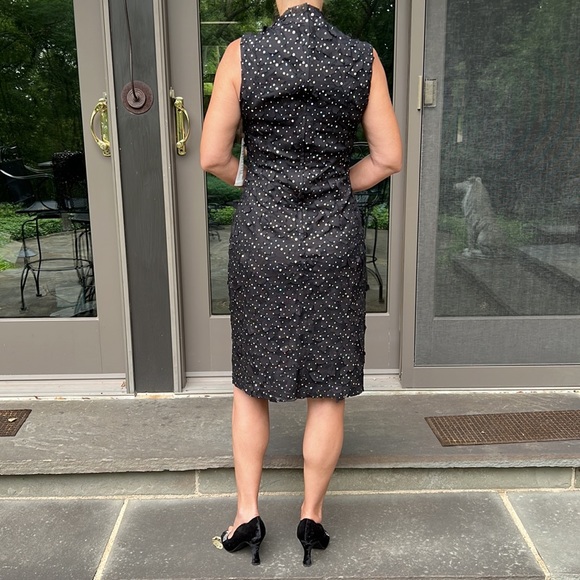 Joseph Ribkoff Black Lace Midi Dress - Picture 5 of 16